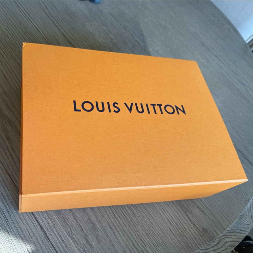Louis Vuitton orange magnetic box